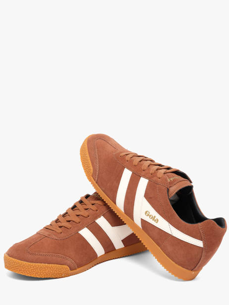 Sneakers In Leather Gola Brown men CMA192TI other view 2