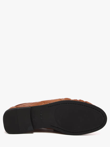Moccasins In Leather Pavement Brown women 24139052 other view 4