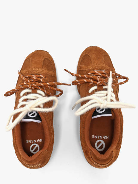 Sneakers In Leather No name Brown women TNERA904 other view 3