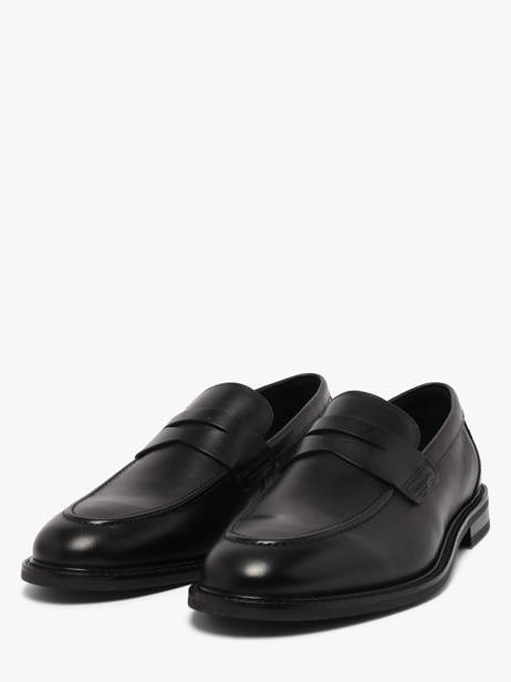 Moccasins In Leather Gant Black men 33671385 other view 1