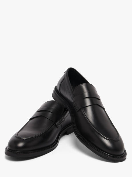 Moccasins In Leather Gant Black men 33671385 other view 2