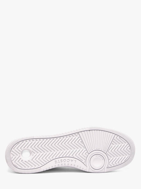 Sneakers In Leather Lacoste White men 2SMA0006 other view 4