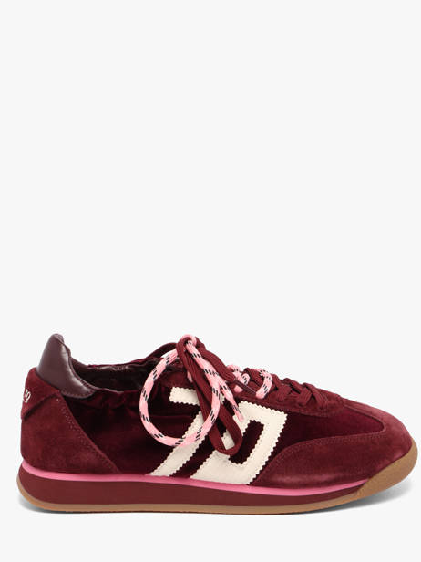 Sneakers In Leather Back 70 Red women 63