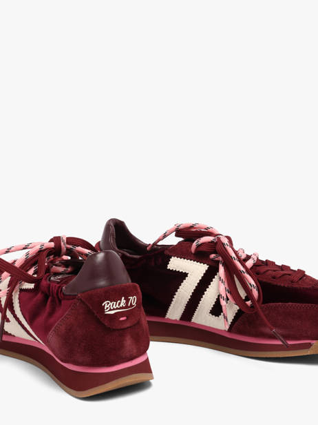 Sneakers In Leather Back 70 Red women 63 other view 2