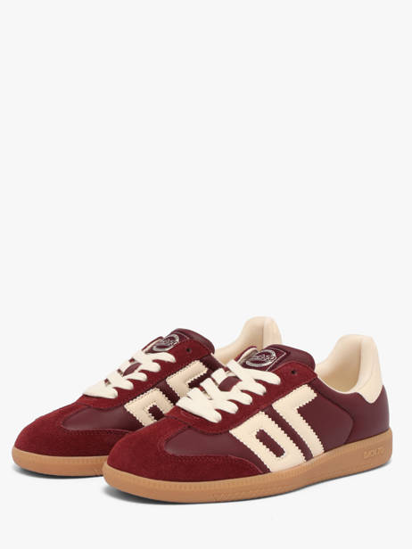 Sneakers In Leather Back 70 Red women 214 other view 1