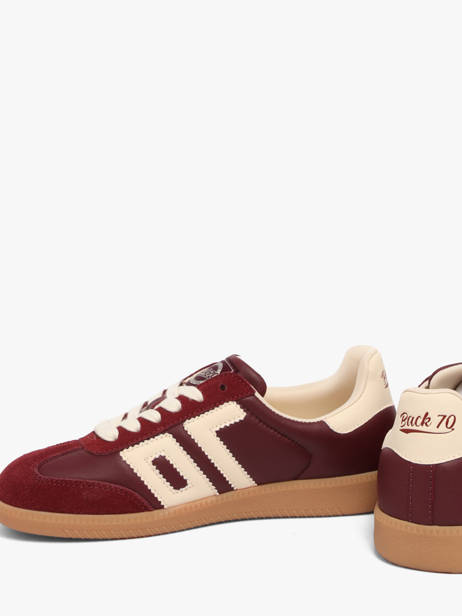 Sneakers In Leather Back 70 Red women 214 other view 2