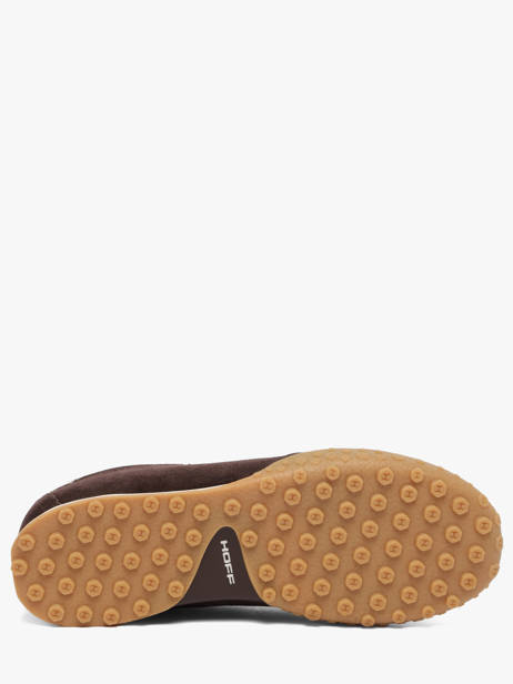 Sneakers In Leather Hoff Brown women 22661420 other view 4
