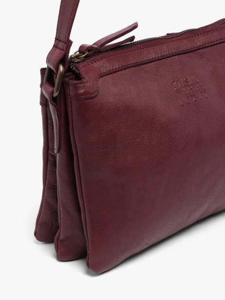 Shoulder Bag Cow Leather Basilic pepper Red cow BCOW83 other view 2