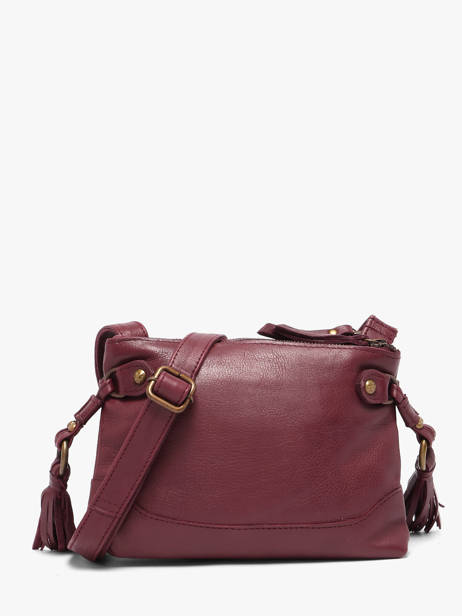 Shoulder Bag Cow Leather Basilic pepper Red cow BCOW82 other view 4
