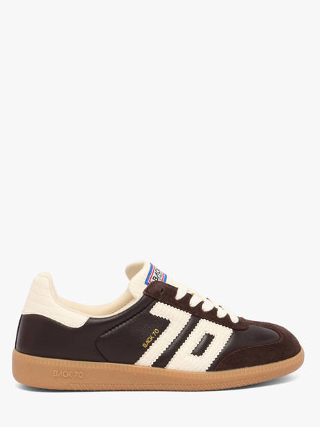 Sneakers In Leather Back 70 Brown women 308