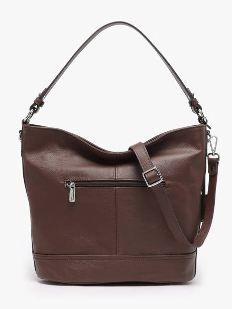 Hobo Bag Confort Leather Hexagona Brown confort 464994 other view 5