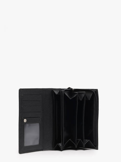 Wallet Leather Hexagona Black confort 467779R other view 1