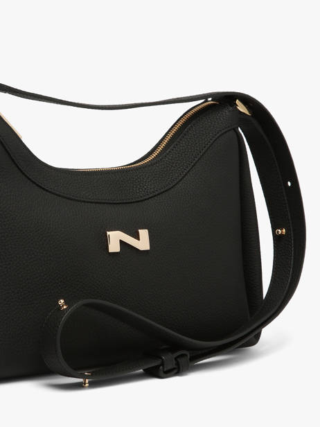 Leather Maia Shoulder Bag Nathan baume Black nymphea 6 other view 2