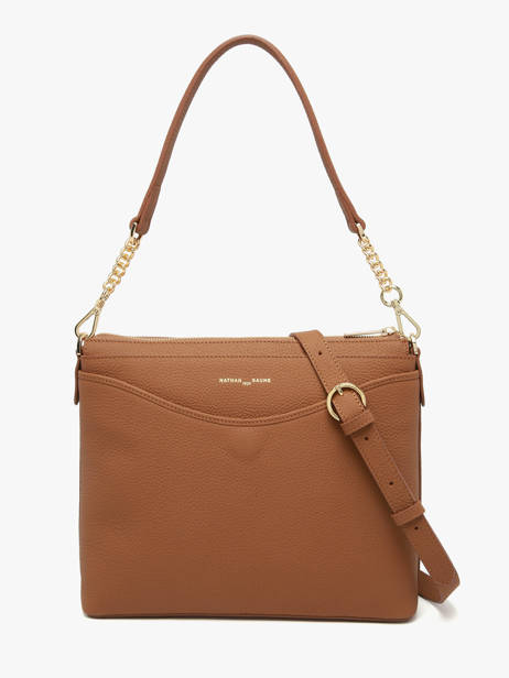 Leather Greta Shoulder Bag Nathan baume Brown riviera 2 other view 4