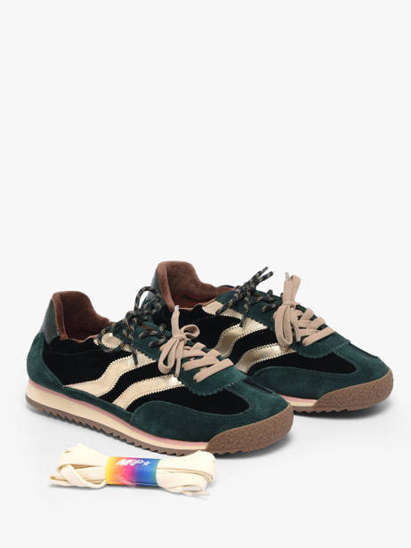 Sneakers En Cuir Mrp star Vert women 23 vue secondaire 1