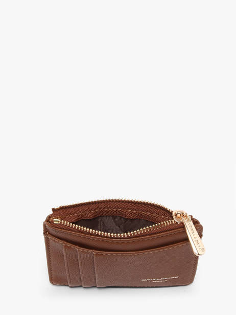 Wallet David jones Brown saffiano 3 other view 1