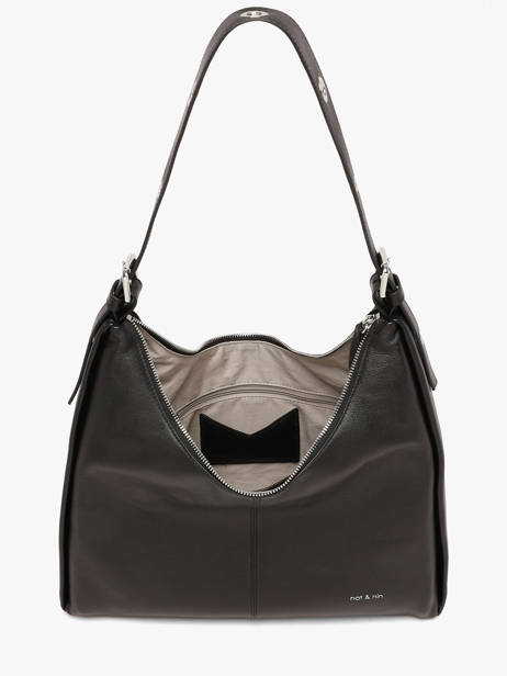 Supple Leather Tina Shoulder Bag Nat et nin Black vintage TINA other view 3
