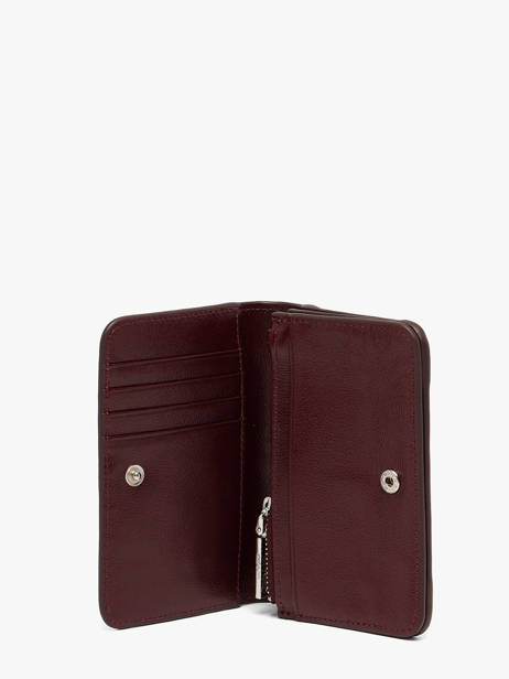 Portefeuille Cuir Nat et nin Rouge vintage YSIA vue secondaire 1