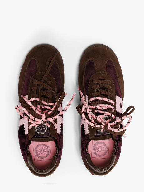 Sneakers Rocket In Leather Back 70 Brown women 73 other view 3