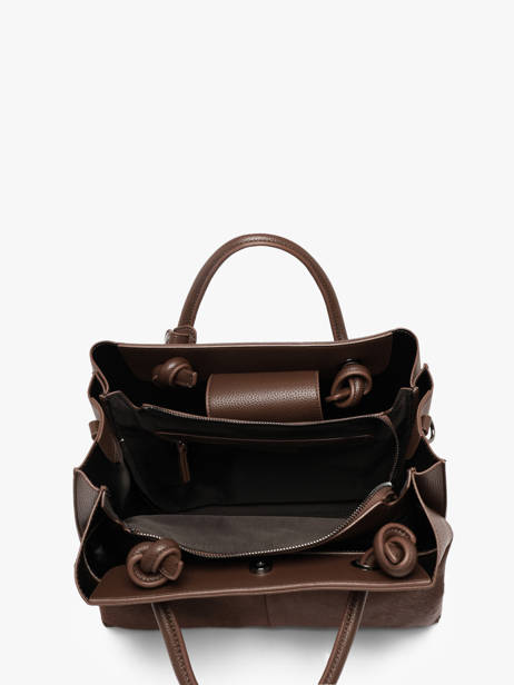 Sac Porté Main Alexia Winter Valentino Marron alexia winter VBSA9N02 vue secondaire 3