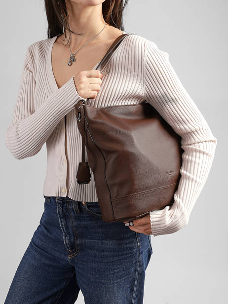 Hobo Bag Confort Leather Hexagona Brown confort 464994 other view 2