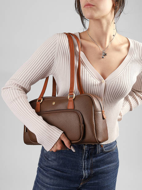 Sac Porté épaule Ella Hexagona Marron ella 2420282 vue secondaire 1