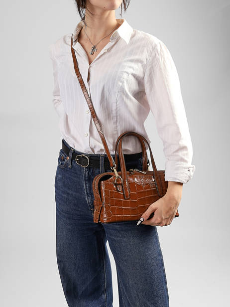 Baguette Bag Cocco Balo Leather Milano Brown cocco balo CB26061 other view 1