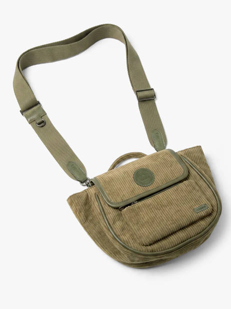 Sac Bandoulière Wanderer Coton Cabaia Vert wanderer CROSSWAN vue secondaire 1