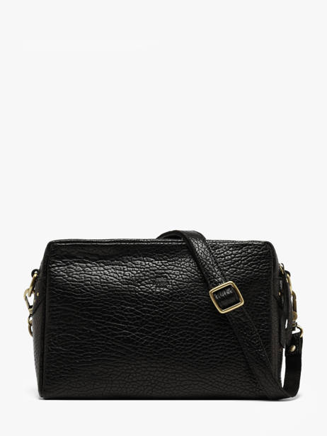 Sac Bandoulière Vintage Cuir Mila louise Noir vintage 23673LE1 vue secondaire 3