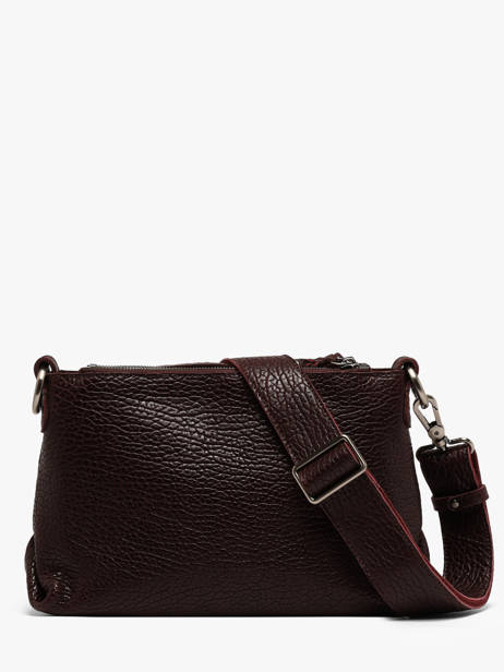 Sac Bandoulière Vintage Cuir Mila louise Rouge vintage 3864E1 vue secondaire 3