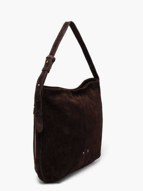 Sac Porté épaule Vintage Cuir Mila louise Marron vintage 23047V vue secondaire 1