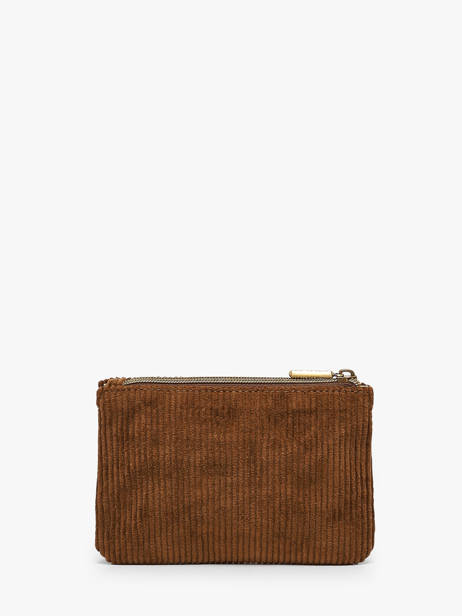 Porte-monnaie Mila louise Marron vfr2 23690FR2 vue secondaire 2