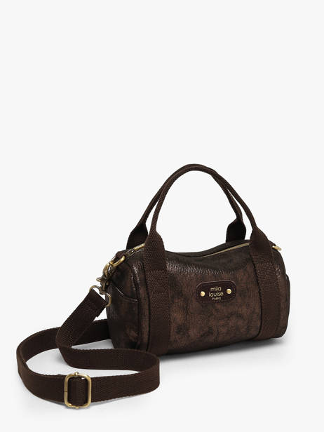 Sac Bandoulière Gr Mila louise Marron gr 23224GR vue secondaire 1
