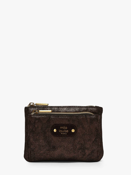 Porte-monnaie Mila louise Marron gr 23690GR
