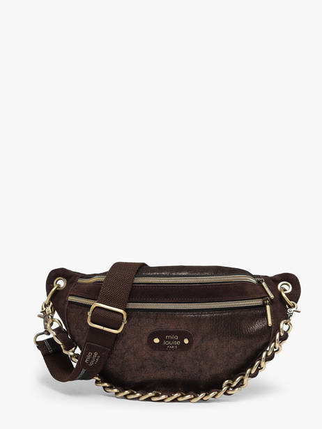 Sac Banane Mila louise Marron gr 23689GR