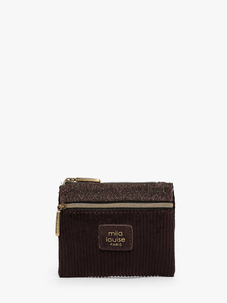 Porte-monnaie Mila louise Marron vfr2 16085FR2