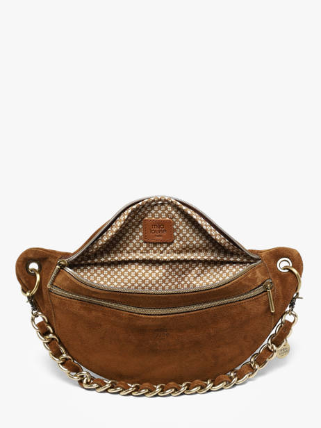 Sac Banane Petra Mila louise Marron vintage 23689V vue secondaire 2
