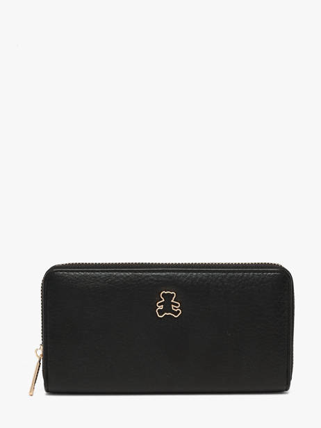 Portefeuille Lulu castagnette Vert zip ORASIE