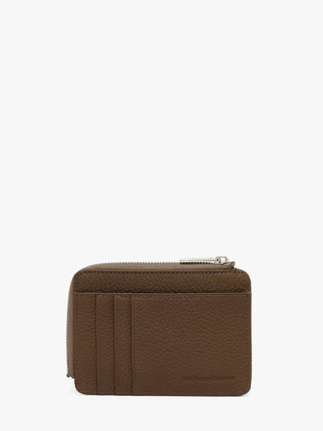 Porte-monnaie Avec Porte-cartes Original N Cuir Nathan baume Marron original n 217N vue secondaire 2