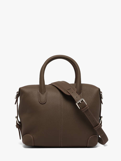 Sac Porté Main Clark Cuir Nathan baume Marron drive 1 vue secondaire 4