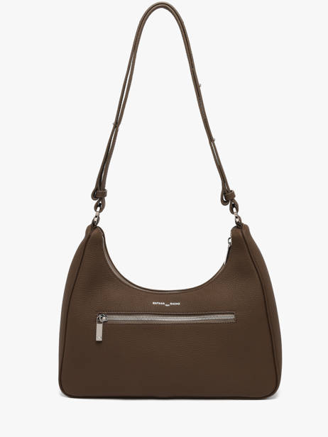 Leather Manaus Shoulder Bag Nathan baume Brown brasil 2 other view 5