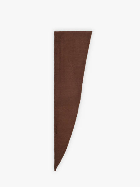 Triangular Scarf Komma Pieces Brown komma 17159754