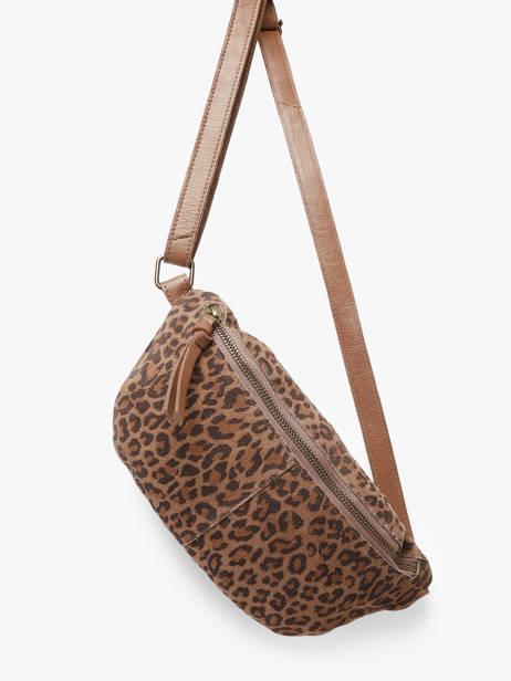 Belt Bag Leather Pieces Brown berta 17163618 other view 1
