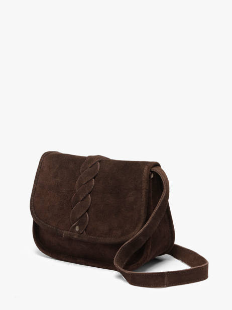 Shoulder Bag Aspen Leather Pieces Brown aspen 17166672 other view 1