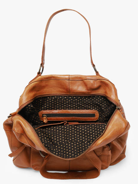 Shopper Fatima Leather Pieces Brown fatima 17090746 other view 3