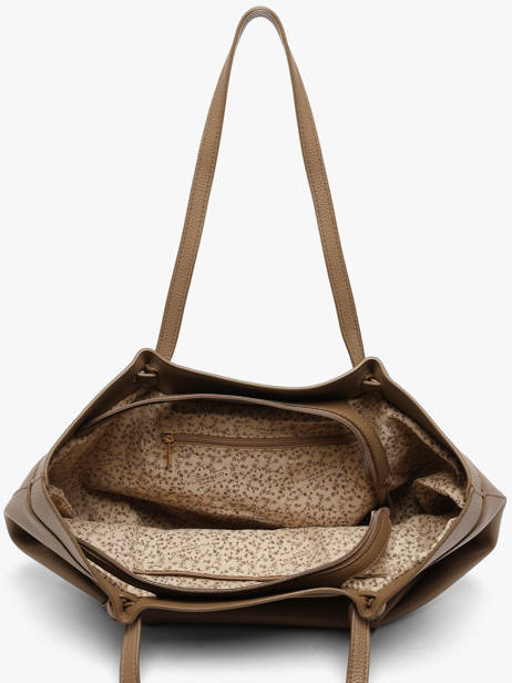 Shoulder Bag Grained Flora & co Beige grained F9984 other view 1