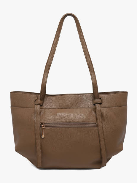Shoulder Bag Grained Flora & co Beige grained F9984 other view 2