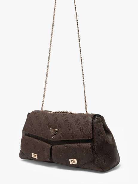 Sac Bandoulière Blake Guess Marron blake PD222221 vue secondaire 2
