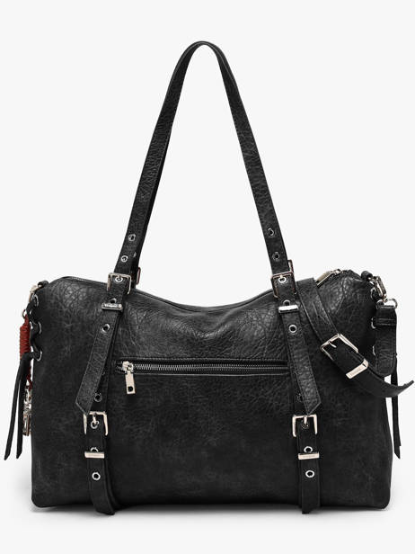 Sac Porté épaule Half Logo Desigual Noir half logo 26WAXP06 vue secondaire 4
