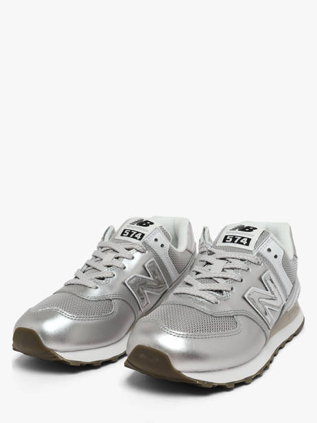 Sneakers 574 Silver New balance Gray women W574428 other view 1